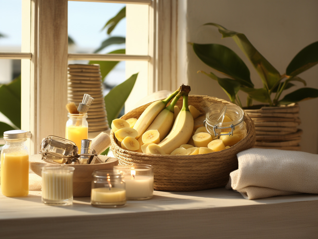 recettes masque banane