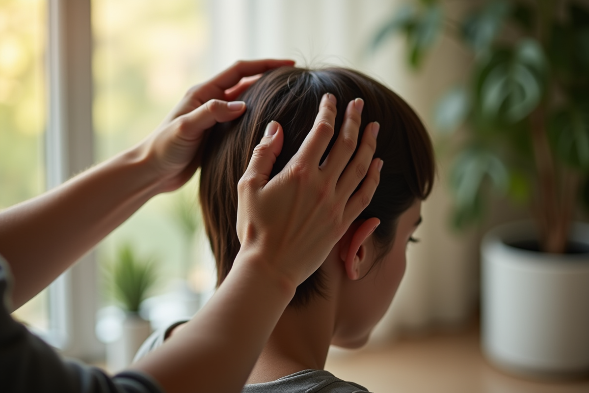 massage crâne