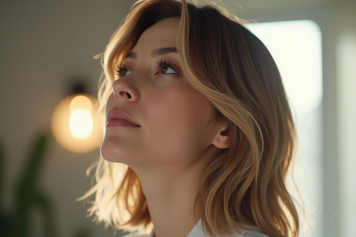 cheveux mi-longs