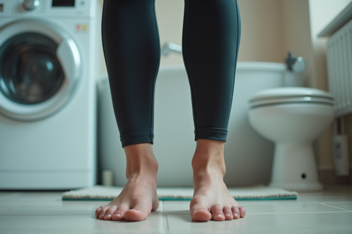 Gros plan sur les jambes d